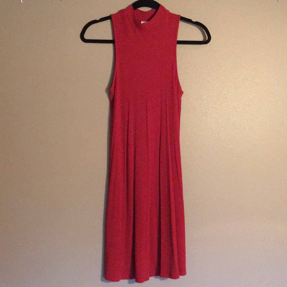 Mock turtleneck dresss